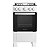 Fogão Atlas Mônaco Plus 4 Bocas Branco Mesa Inox Acendimento Automático - Imagem 3