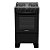 Fogão Atlas Mônaco Plus 4 Bocas Preto Mesa Inox Acendimento Automático - Imagem 2
