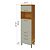 Paneleiro 2 Portas 3 Gavetas Nesher Princesa Freijo/Off white - Imagem 4