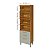 Paneleiro 2 Portas 3 Gavetas Nesher Princesa Freijo/Off white - Imagem 5