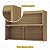 Armário Aéreo 120cm 1 Porta e Nicho Nesher Marquesa Nature com Verde - Imagem 6