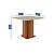 Mesa Cimol Sophia 0,95m x 0,95m CInamomo com Off White com vidro 4 Cadeiras Maia Gengibre - Imagem 3
