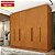 Guarda Roupa Tcil Veneza 6 Portas e 4 Gavetas 2,34m x 2,39m x 0,55m Cinamomo - Imagem 1