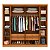 Guarda Roupa Tcil Veneza 6 Portas e 4 Gavetas 2,34m x 2,39m x 0,55m Cinamomo - Imagem 3