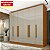 Guarda Roupa Tcil Veneza 6 Portas e 4 Gavetas 2,34m x 2,39m x 0,55m Cinamomo com Off White - Imagem 1
