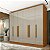 Guarda Roupa Tcil Veneza 6 Portas e 4 Gavetas 2,34m x 2,39m x 0,55m Cinamomo com Off White - Imagem 2