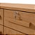 Cômoda Sapateira 6 Gavetas 1 Porta Lopas Da Vinci Amendoa Clean - Imagem 6