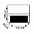 Cabeceira MDP Atenas 1,40 Cm Cama Box Casal Joly com Bege - Imagem 3