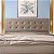 Cabeceira MDP Atenas 1,58 Cm Cama Box Queen Joly com Bege - Imagem 2