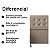 Cabeceira MDP Atenas 1,58 Cm Cama Box Queen Joly com Bege - Imagem 4