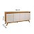 Buffet Aparador Viero Flip 76,6m x 155,5m Imbuia com Off White - Imagem 4
