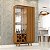 Cristaleira Bechara Elba 1,8m x 0,90m x 0,36m Naturalle - Imagem 2