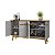 Aparador Buffet Bechara Opala 0,84m x 1,60m x 0,38m Naturale com Off White - Imagem 3