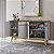 Aparador Buffet Bechara Opala 0,84m x 1,60m x 0,38m Naturale com Off White - Imagem 4