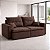 Sofá Cama Flash Londres 2m Marrom - Imagem 1