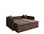 Sofá Cama Flash Londres 2m Marrom - Imagem 3