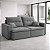 Sofá Cama Flash Londres 2m Cinza - Imagem 1