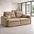 Sofá Cama Flash Londres 2m Bege - Imagem 1