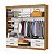 Guarda Roupas Carioca Hercules 6 Portas 4 Gavetas com Espelho 177cm Cinamomo/ Off White - Imagem 4