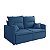 Sofá Cama Flash Londres 2m Azul - Imagem 1