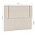 Cabeceira Bonan Fiori Queen 1,95m sem Frame Linho Bege 1207 - Imagem 3