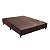 Base Ortobom Sommier Casal 1,38m x 1,88m x 0,30m Camurça Marrom - Imagem 1