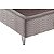 Base Ortobom Sommier Queen 1,58m x 1,98m x 0,30m Camurça Bege - Imagem 2