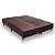 Base Sommier Ortobom Sommier Queen 1,58m x 1,98m x 0,30m Camurça Marrom - Imagem 1