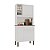 Kit Cozinha Salleto Lia 1,77m x 0,83m x 0,36m Branco - Imagem 1