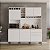 Kit Cozinha Salleto New Topazio 1,65m x 2,10m Branco - Imagem 2