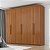 Guarda Roupa Zanzini Evidence Plus 2,30m x 2,30m 6 Portas 4 Gavetas Cinamomo - Imagem 2