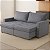 Sofa Cama Teixeria Bauru 2,00m com Pillow Tecido 330 Chumbo - Imagem 2