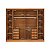 Guarda Roupas Tcil Sevila 6 Portas 8 Gavetas 2,70m x 2,40m x 0,55m Cinamomo - Imagem 7