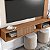 Painel Caemmun Ritmo 1,35m x 1,08m Freijó com Off White - Imagem 5