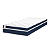 Colchão Plumatex Smart Lis Blue Solteiro 88x188x25 Molas Ensacadas - Imagem 1