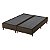 Base Polar Queen Sommier Bipartida Marrom 158x198x25 - Imagem 1