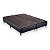 Base Ortobom Sommier Queen 1,58m x 1,98m x 0,30m Corino Preto - Imagem 1