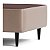 Base Ortobom Sommier Solteiro 0,88m x 1,88m x 0,30m Corino Bege - Imagem 4