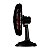 Ventilador de Mesa Ventisol Turbo Premium 50cm 6 Pás Vermelho 127V - Imagem 2