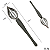 KIT 5 COLHERES CONFEITARIA DECORAÇAO ENFEITAR CHOCOLATE DOCE - Imagem 6