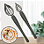 KIT 5 COLHERES CONFEITARIA DECORAÇAO ENFEITAR CHOCOLATE DOCE - Imagem 8