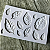 MOLDE FORMA SILICONE FOLHAS 9X6CM CONFEITARIA CHOCOLATE - Imagem 7