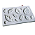 MOLDE FORMA SILICONE FOLHAS 9X6CM CONFEITARIA CHOCOLATE - Imagem 4