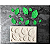 MOLDE FORMA SILICONE FOLHAS 9X6CM CONFEITARIA CHOCOLATE - Imagem 6