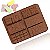 Forma Molde Silicone Barra Tablete Chocolate Confeitaria - Imagem 1
