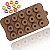 Molde Silicone Chocolate Bombom Rosquinhas Biscoito Bolacha - Imagem 1