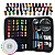 KIT COSTURA 128 ITENS AGULHAS ALFINETE FIOS BOTAO DESCOSEDOR - Imagem 1