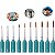 KIT 11 PINCEIS PINTURA FINA MINIATURA DETALHE PROFISSIONAL - Imagem 3