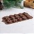 Forma Molde Silicone Bombom Chocolate Doces  Fondant 21.5cm - Imagem 5