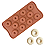 Molde Silicone Rosquinhas Biscoito Bombom Chocolate Fondant - Imagem 1